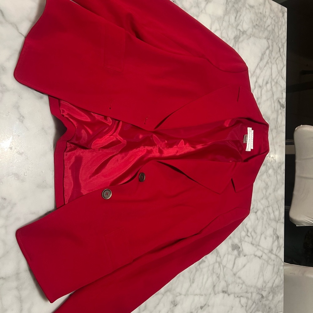 Rena Rowan Vibrant Red Blazer